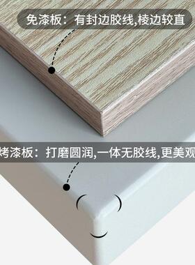 烤尾漆梳妆台斗柜一体式极简整装卧55275室电h视柜化妆意桌书桌床