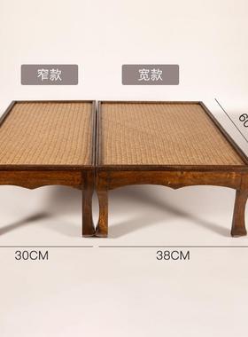 W6日简约榻榻米小桌子实式木飘古窗茶台炕桌矮地79014桌桌复罗汉