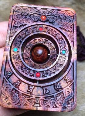 油正宗黄花老料梨虎皮纹HOL挂时梨转坠收藏送礼手把件