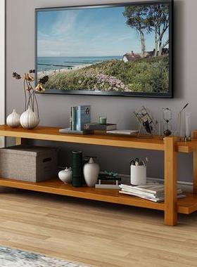 简易实木18664视收纳家用客厅简柜约电视柜小户型易电电柜视中式