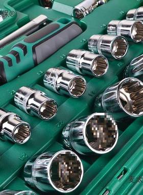 筒12角梅花套筒套装内梅3花六角花型套扳手加长梅花TAC形8-2齿麦