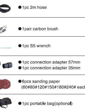 长墙面动打磨机杆无尘电自吸腻子墙砂磨98566光机