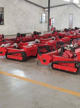 源控头厂家遥柴油碎草机开河堤坡道履65521荒果园碎草带式遥控割