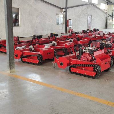 源控头厂家遥柴油碎草机开河堤坡道履65521荒果园碎草带式遥控割