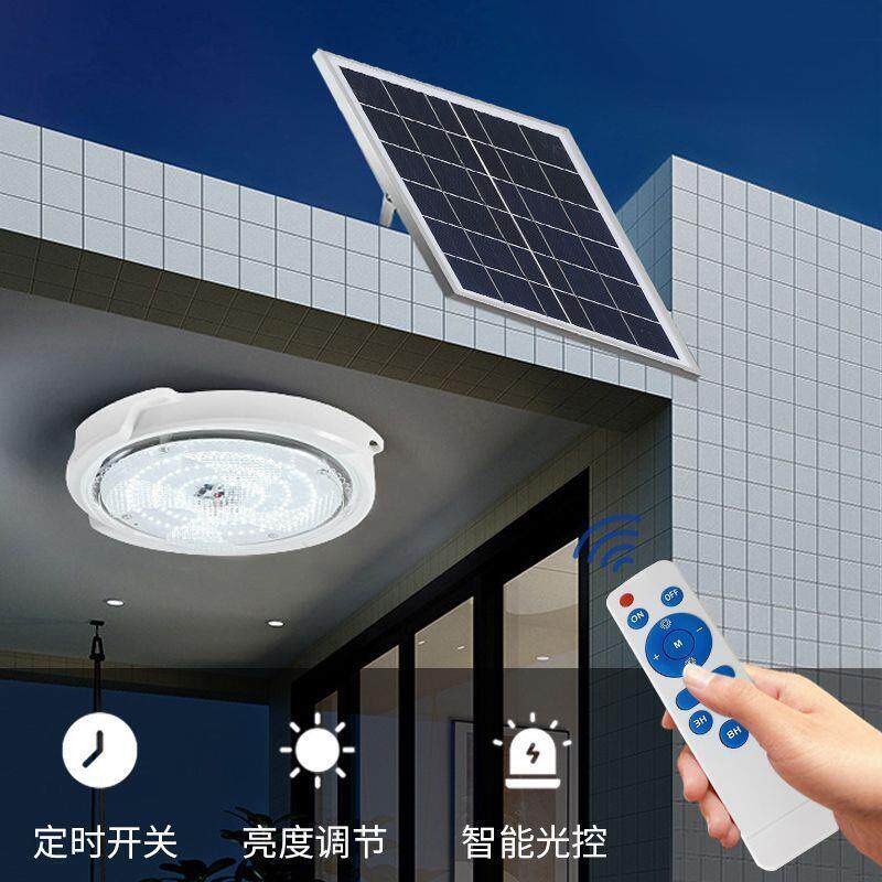 Q3Y太楼吸阳能灯室内顶灯家道灯用庭院灯分体式投T8Q8zZr3光灯停
