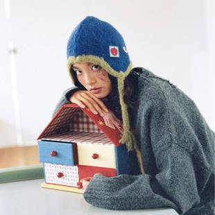 Tagi.纳《小鸟塔皮屋》桌鼓鼓想象收盒PUR面纳小房子装饰收盒