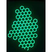 焕彩贴膜膜特雷射膜夜光膜蓄光反光膜汽车轮毂反光种材料新NLB材