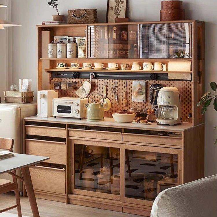 实木8789餐高边柜靠墙一体式桃木置物柜原木风洞日洞樱板储物柜餐,农机/农具/农膜,其它农用工具,淘宝优惠券,粉丝福利购,淘宝优惠卷