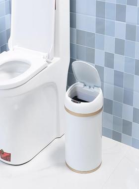 感应垃圾桶家23313自用电圾动大号厨房生客厅卫间厕所创意智能式