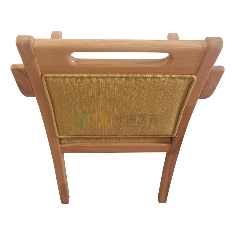 养老家具老年公养寓适老餐化餐椅适老化曲木椅质老院木靠背扶9951