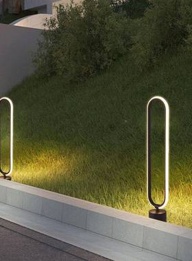 户外草坪灯别墅灯庭院氛花坛小区园林亮化地插灯约围84567新款景