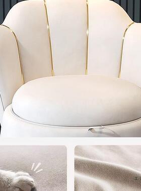 025新款妆19255椅轻奢家用2卧化室靠背椅收凳纳储物梳妆凳化妆凳