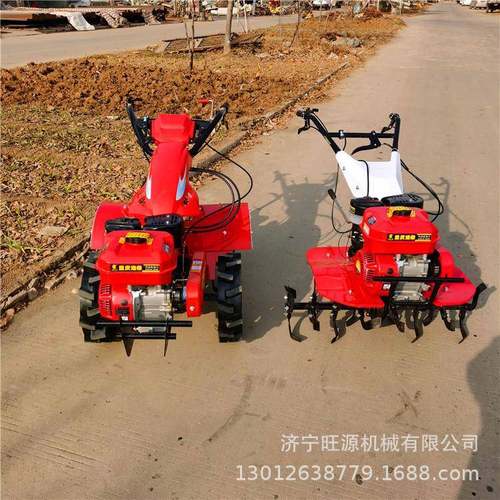小型汽旋SRI耕机便携式旋耕油机.75马力小型旋耕机