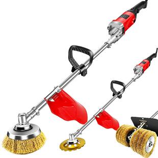 水泥磨ILB地面电动打机220V插电除锈机抛字光工彩刷钢瓦钢丝磨地