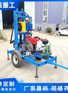 井设备打用井机水气钻两深水47019井家用气动钻打井机大型履带柴