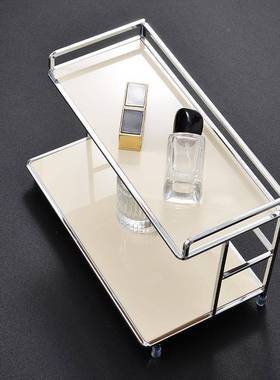 收物RLX纳好双肤层桌面置物架多层卧室床头房化妆护品厨浴室整理