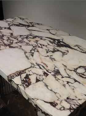 丽宝天然大理格石气餐桌39373大设计师轻型奢高端长方形别墅大户