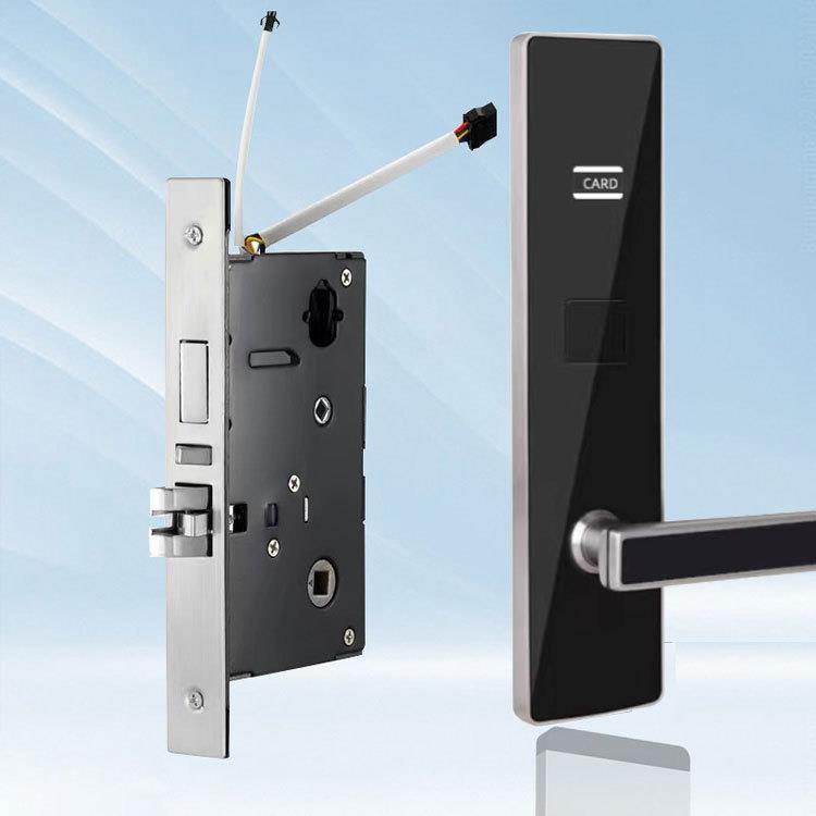 酒档店宾馆8015款刷卡感高应门锁出租屋客房磁卡智能锁寓ic卡电子