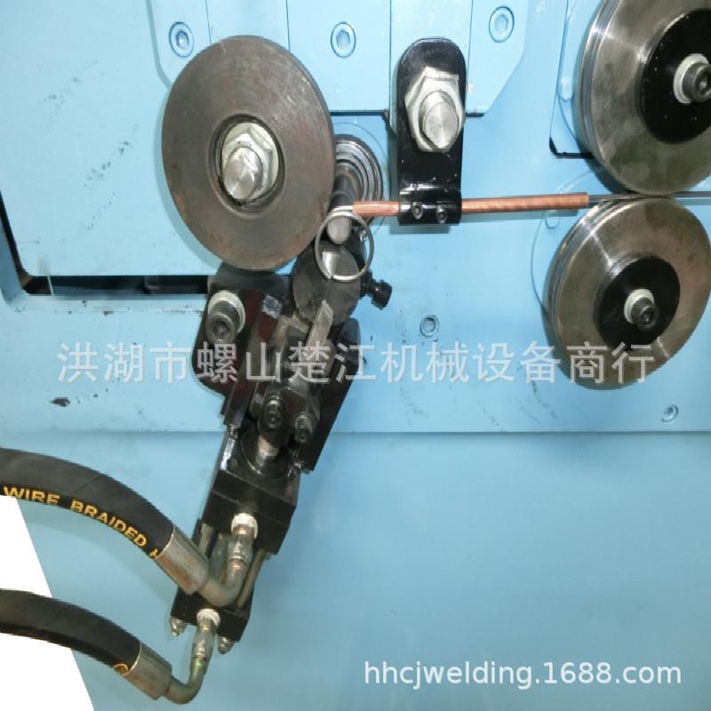 不锈筷子筒双服伺HVD数控打圈机卷钢丝圆钢线自动圆成型机