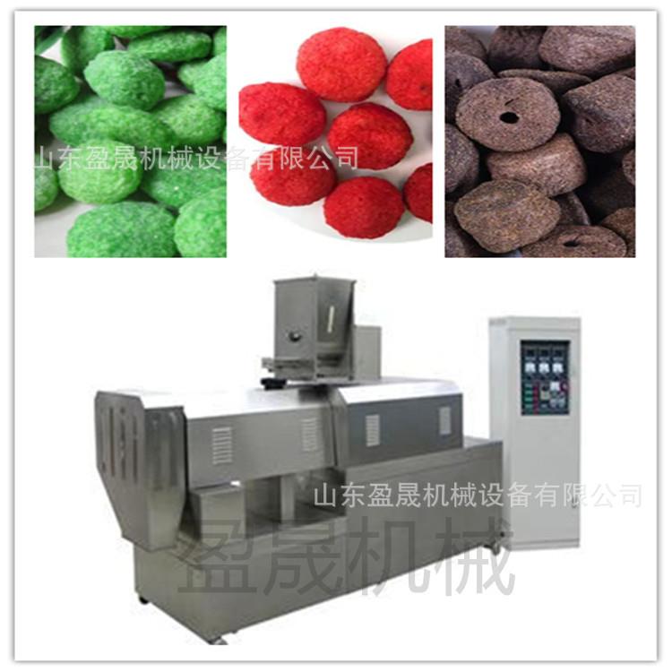 下沉饵料化小膨型鱼饵膨机化机鱼饵颗BQC粒生产线鱼虾饵膨料化机
