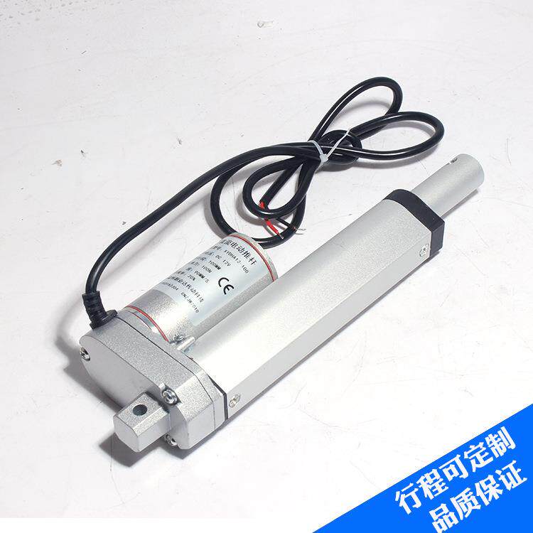 101-电1000mmLLM直流电动杆电机马达伸缩杆升降器直推线收缩机2V2