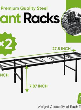 架子客厅落地式置物架阳40785多肉花几台花盆托架铁艺花阶梯层式
