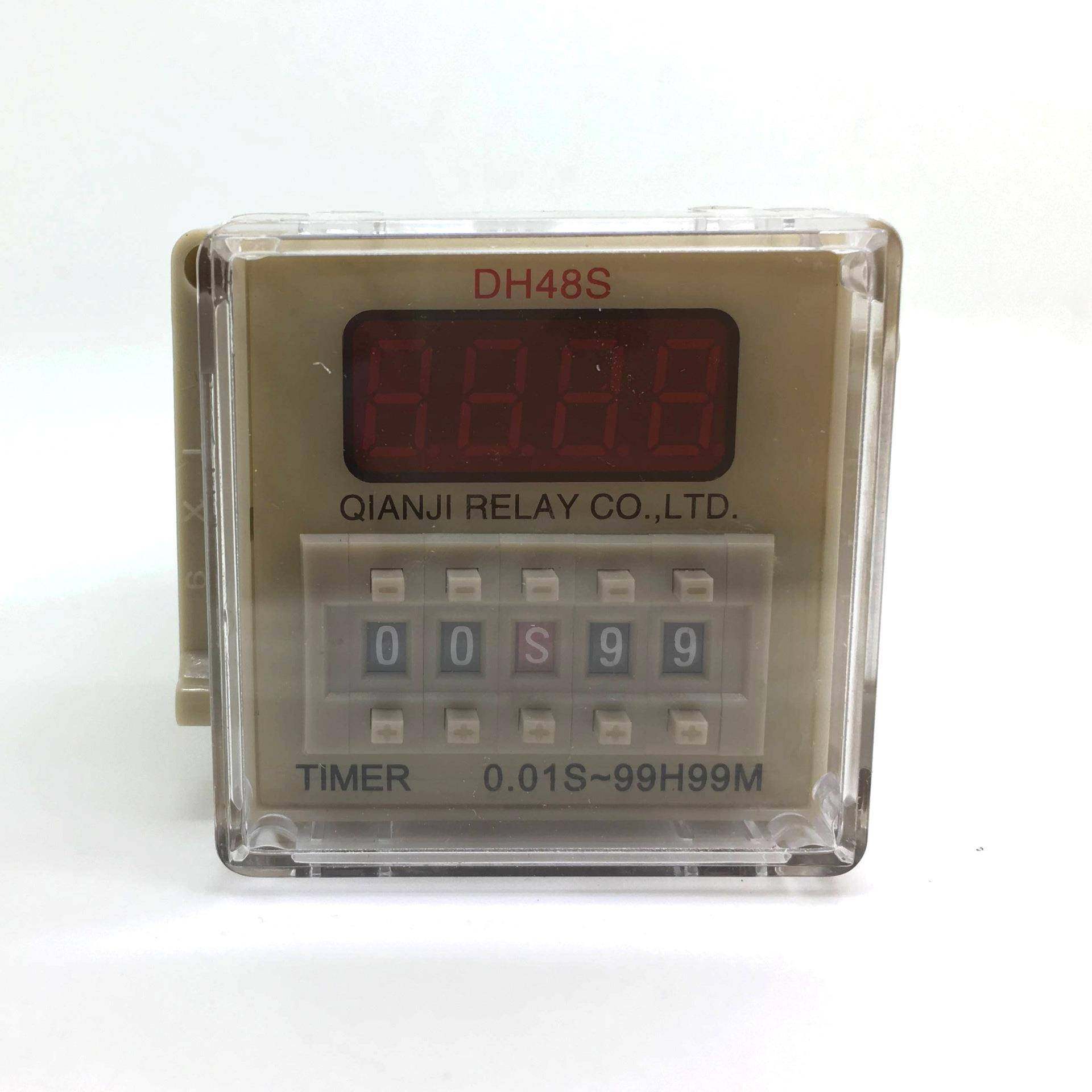 1时间继器DH4S-ZA8C220VVWF控制99S-99H负载稳电定