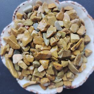 路用黄色卵地石板OXW黄子胶粘石庭院造景石铺石子水洗石子厂家