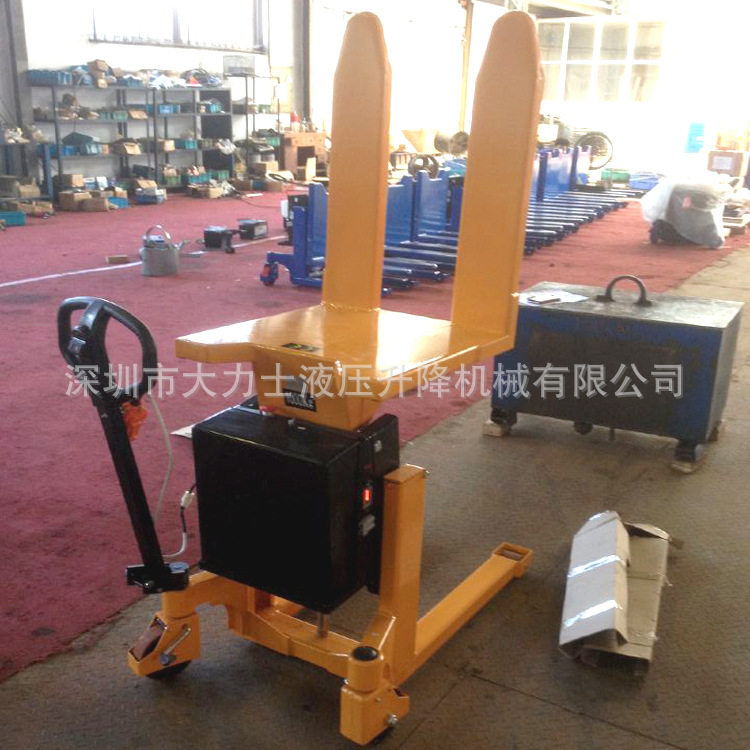 可倾斜工位车手动电动翻转托盘