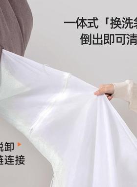 cs09231懒人沙发可榻躺可睡榻米小沙户型台休闲豆袋沙阳发单人飘