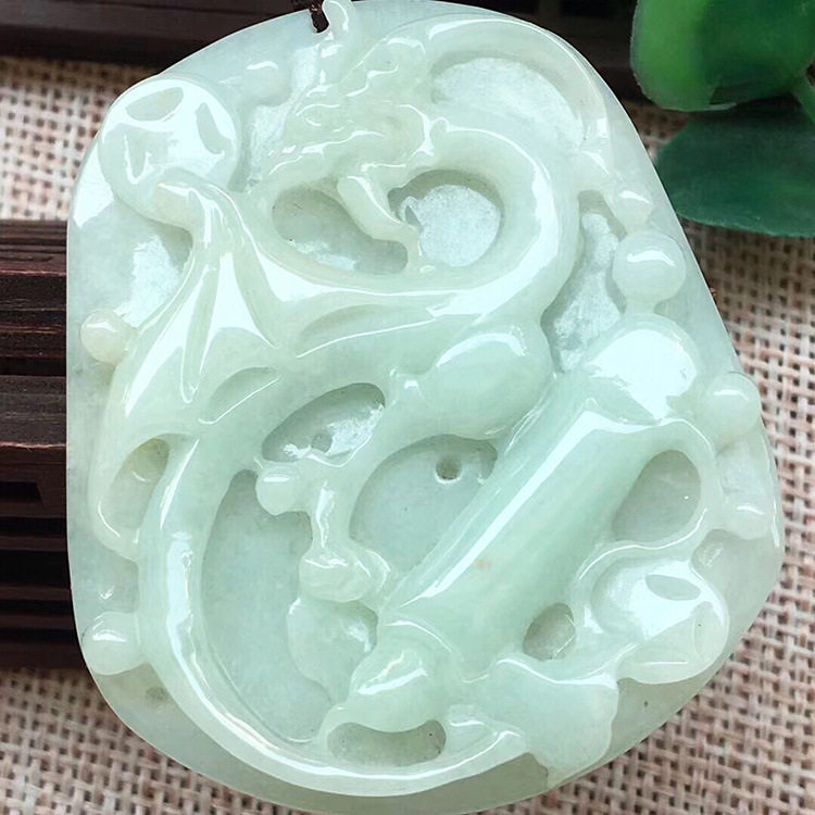 翡翠a货 飞龙在天