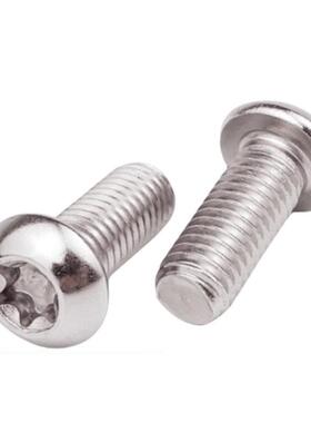 323304不锈钢I平圆螺头梅螺丝梅花头丝SO7380蘑菇梅花圆花头螺丝