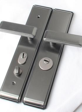 防盗门锈锁套装锁具家用通MUN用型不钢锁入户锁木门大门把手机械