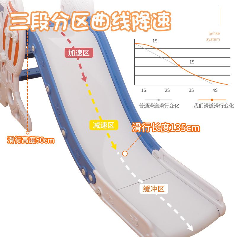 儿童滑滑梯家用宝室内可折叠塑料小型滑梯CKL儿组合宝幼园乐场游