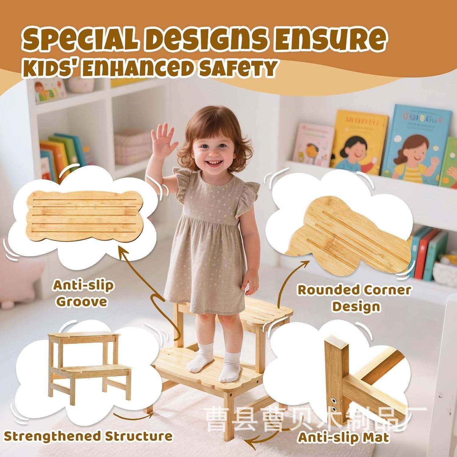 竹楠浴室凳简厨房约帮手两层阶梯儿童凳子浴室脚矮垫凳实木儿9757,美容美体仪器,其它面部美容工具配件,淘宝优惠券,粉丝福利购,淘宝优惠卷