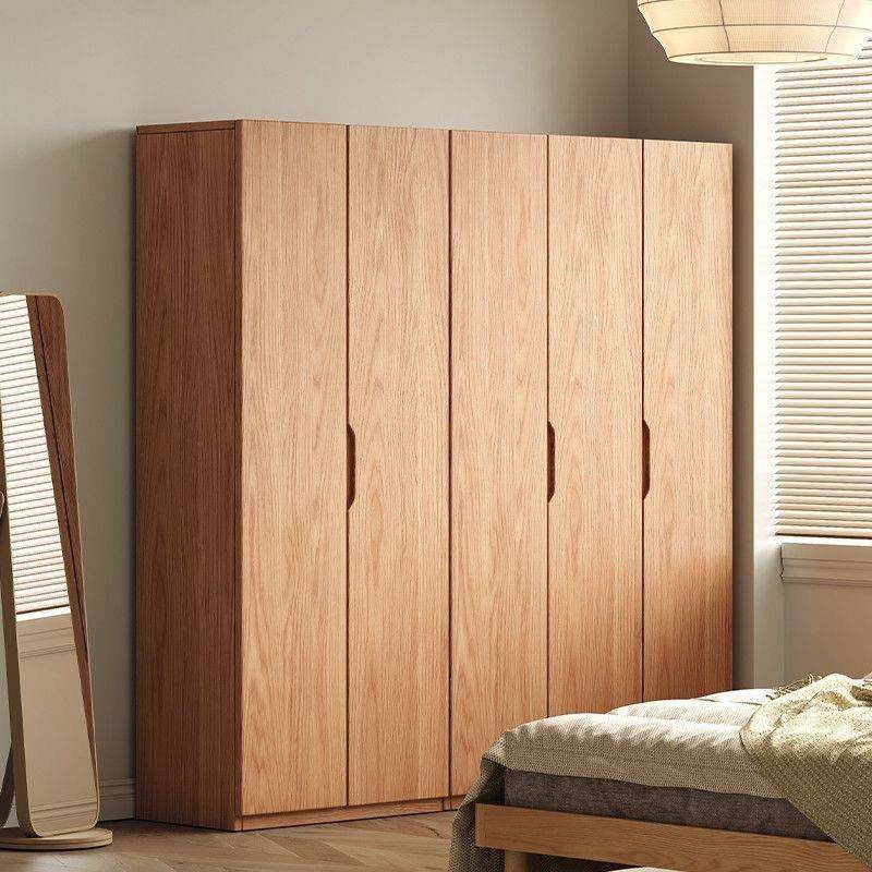 Yla北美橡衣木一门到顶全实木家用卧风TCY室收纳柜柜简约中古大衣