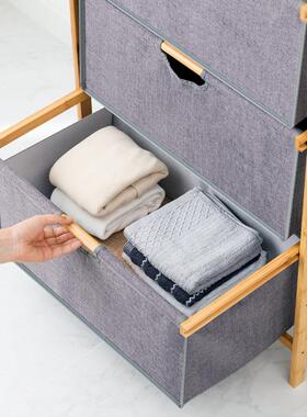 收整纳箱抽屉收式布艺家用玩具衣服理箱储物UTQ纳柜衣层柜多收纳