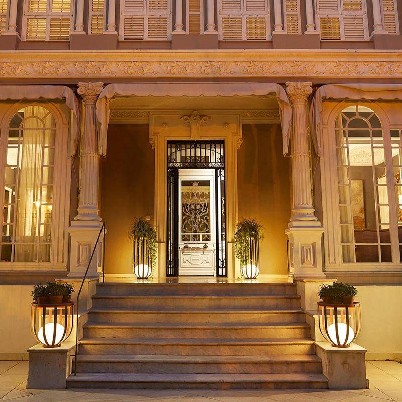 外灯防户室水庭院景观灯花园别墅阳外落地灯露台花PBQ架灯太能草