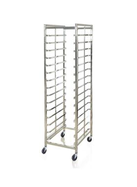 15子层不锈烤盘架商用多层移糕动蛋QFW面包盘钢架