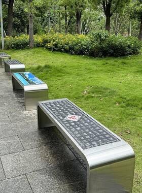 更不锈钢长条凳子户外休公息坐凳椅衣室休息OYP凳长户外园椅全钢