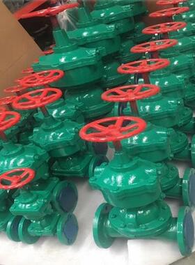 福厦美科常开式气动隔膜阀G6K41J-6/10/16C/P DN20 150