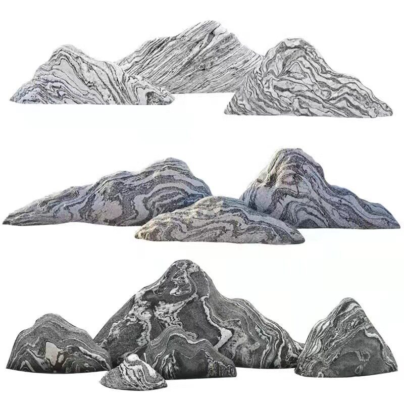 雪浪石泰山石风景造景石