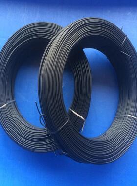 0.7TREm黑白色圆形扎线迷耐你扎线晒包胶软线m葡萄扎线灌溉扎线