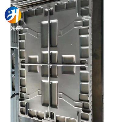 11720*150吹塑天地盖折围板箱汽配周叠转EAX箱铸件分隔箱厂家优惠