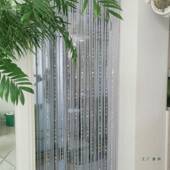 2025新流苏F9776SS9珠子门帘隔断家客厅入户走廊款 过道玄关用橱窗
