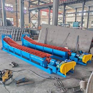 螺旋分级机可调式溢流堰板洗沙水生产线洗选分级脱0设备江西厂家