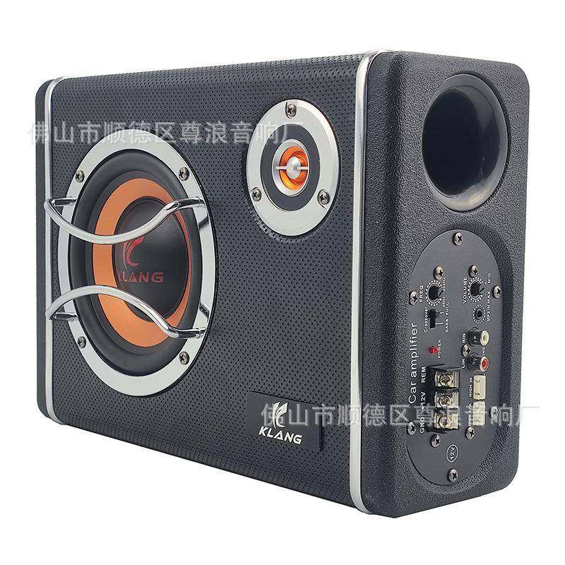 车音音响8寸车载重低音炮KL-C8汽低炮方形车箱用专业音功放一体机