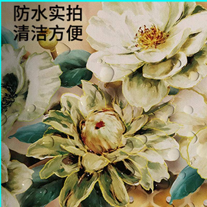 欧式入户表箱电装饰画美复SWP表古油画新式款餐厅电盒遮挡挂画免
