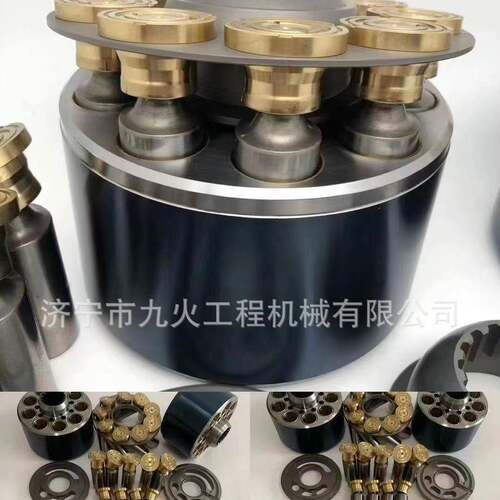 机PC240270205泵胆挖柱塞摇摆配油盘九孔盘TAA球铰弹簧