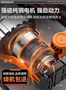 多电锤电镐MVO电钻功能冲击钻电率锺混凝土工业级电大功捶搞电动